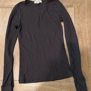 Active Basic Women's Dark Gray Long Sleeve Tee